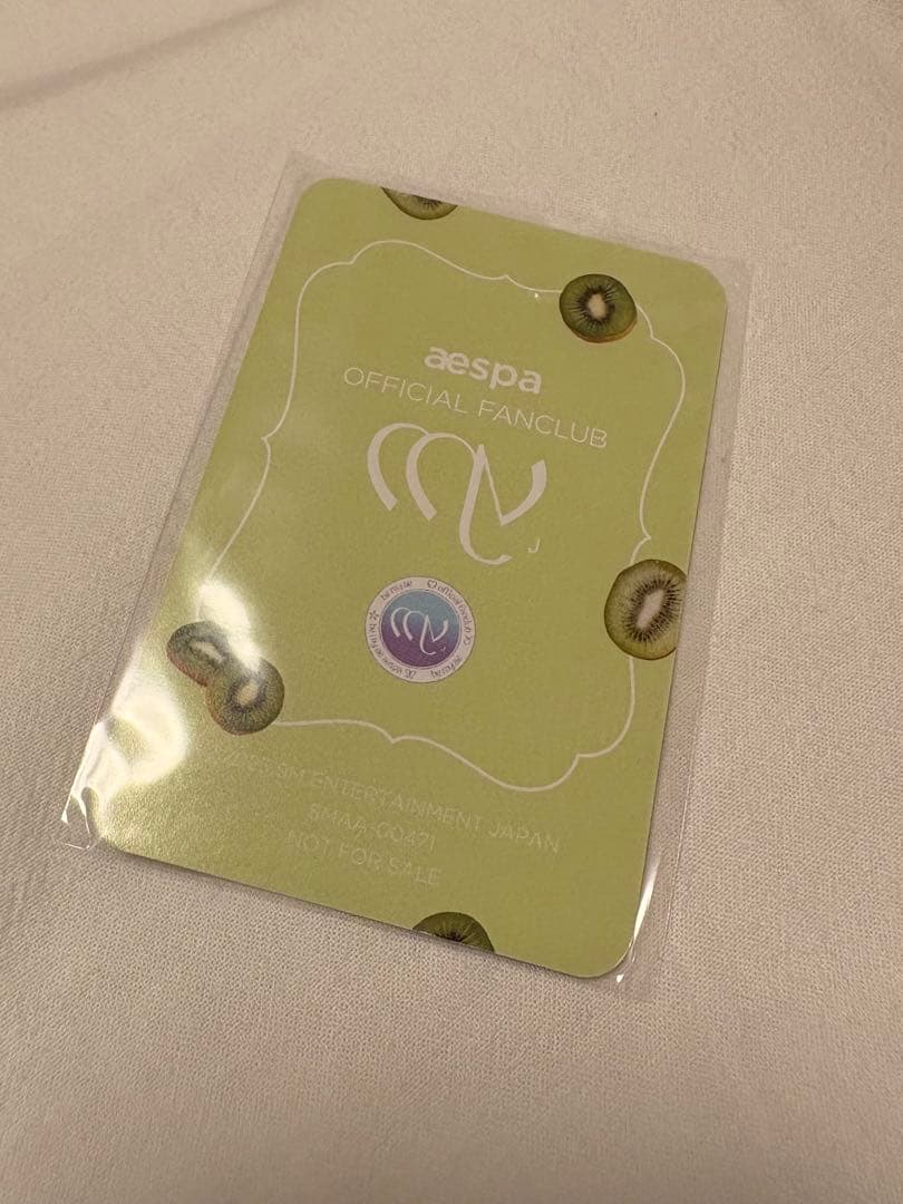 aespa ニンニンFC 継続特典 トレカ - メルカリ
