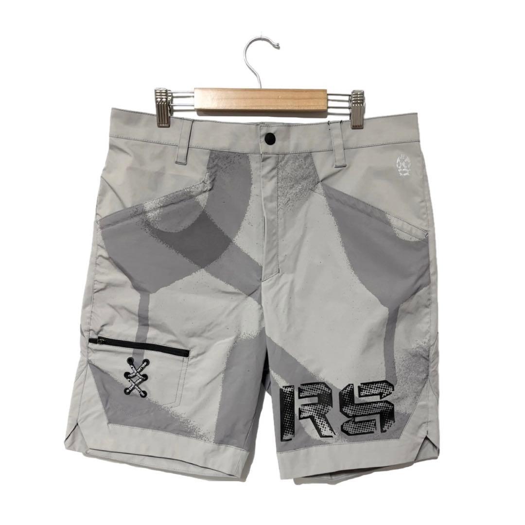 ラッセルノ ゴルフ RS ロゴ リフレクター ショーツ スプレー グレー XL