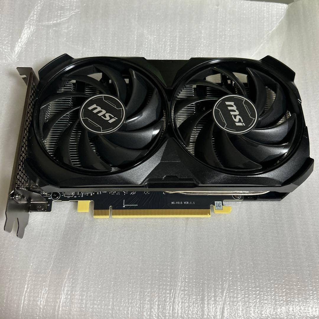 グラフィックボード・グラボ・ビデオカード MSI GeForce RTX4060Ti 8gb Amazon | MSI GeForce RTX 4060 Ti VENTUS 2X BLACK 8G OC