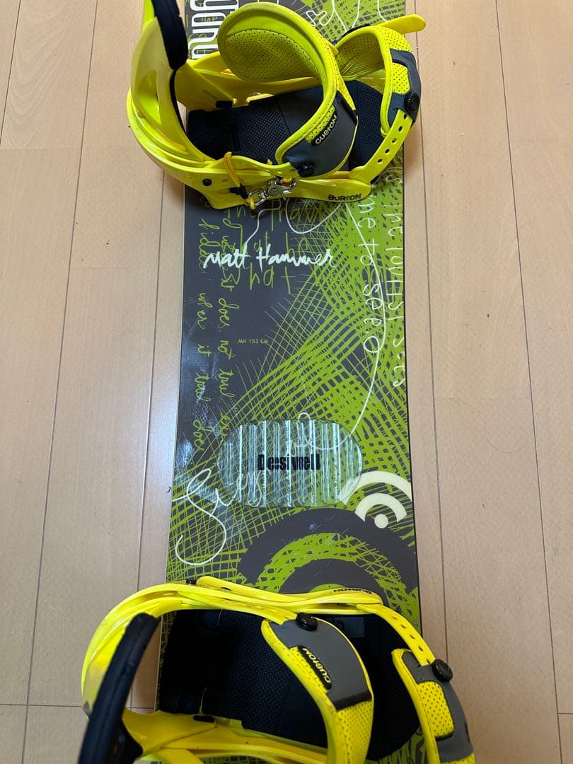 スノーボード ビンディング セット SIGNAL 153 BURTON M - メルカリ
