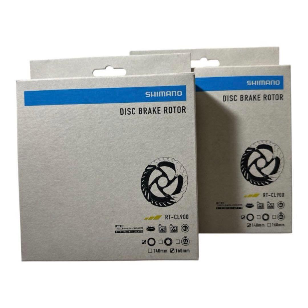 シマノ ディスクブレーキローター2枚セット RT-CL900SI 160・140