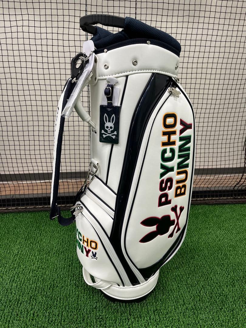 新品未使用 サイコバニー キャディバッグ 合皮 楽天市場】新作 サイコバニー ゴルフ カート キャディバッグ PBMG5SC1