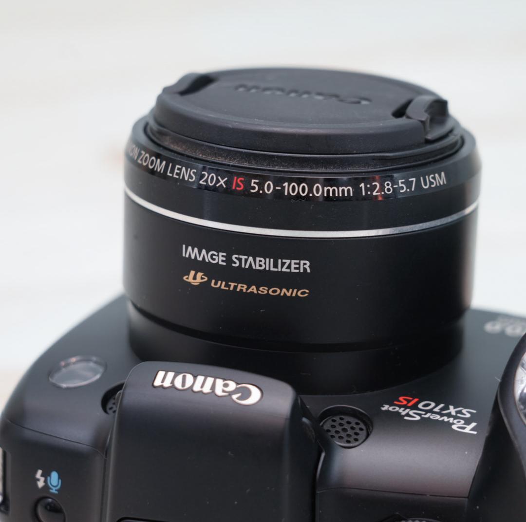 極美品】Canon PowerShot SX10 IS 単3電池駆動 - メルカリ