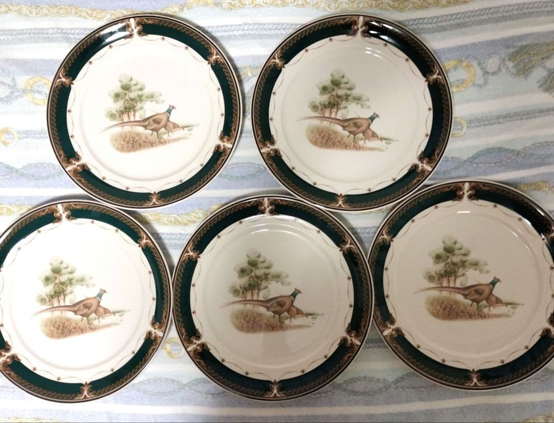 ノリタケ ケルトクラフト 大皿5枚 アイルランド製 26.5㎝ カモ - メルカリ