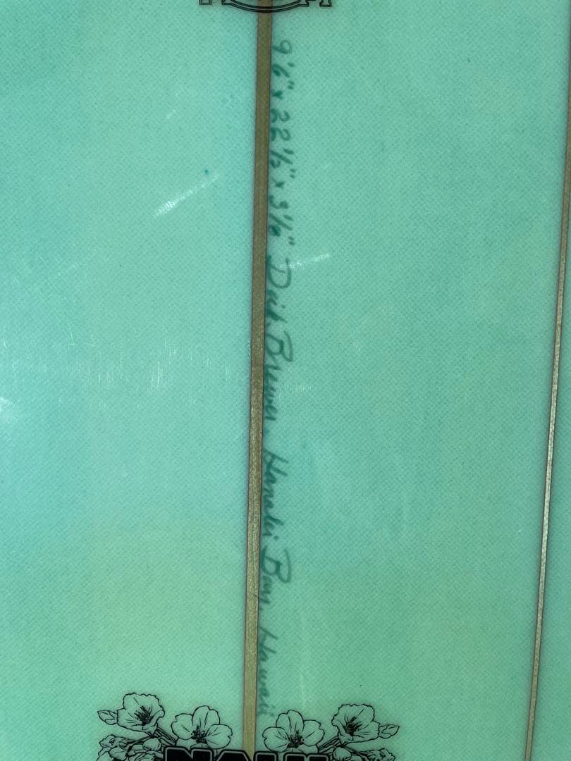 NALU様専用】ディックブリューワー本人シェイプ 9'6 シングル 美品