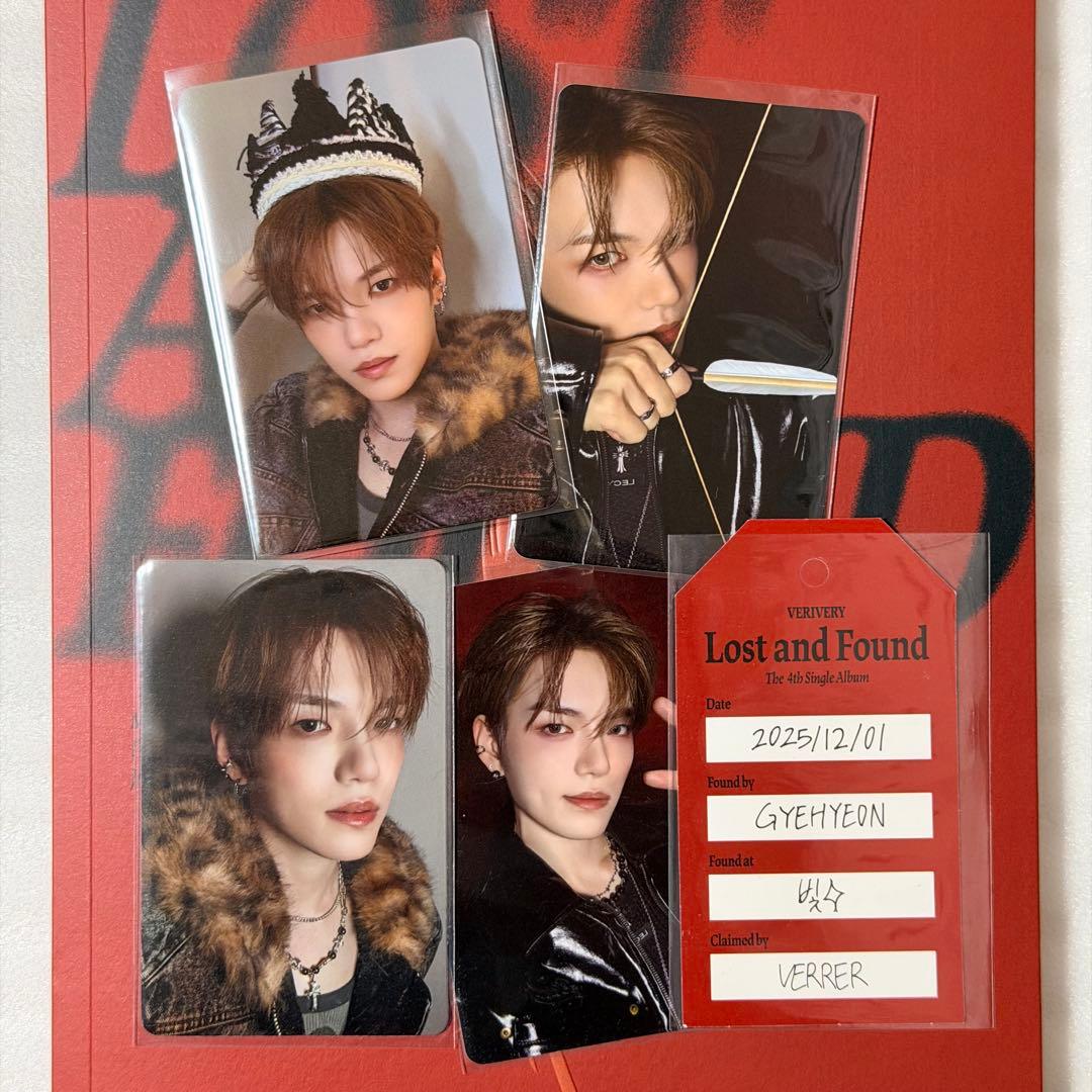 VERIVERY LOST AND FOUND ケヒョン トレカセット - メルカリ