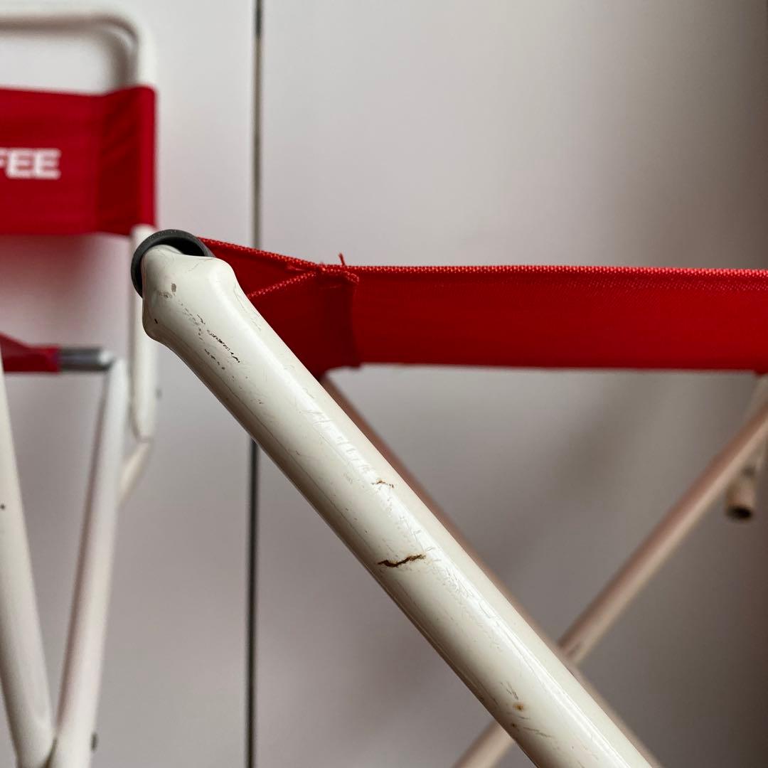 UCC COFFEE アウトドア チェア イス 椅子 キャンプ レトロ 昭和 - メルカリ