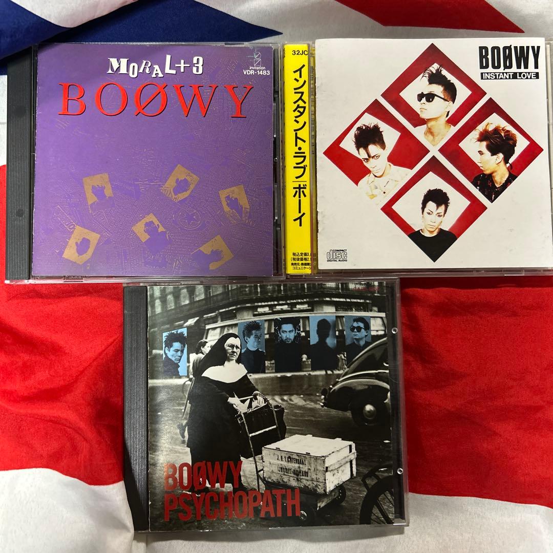 BOOWY MORAL INSTANT LOVE 暴威 氷室京介 狂介 布袋寅泰 - メルカリ