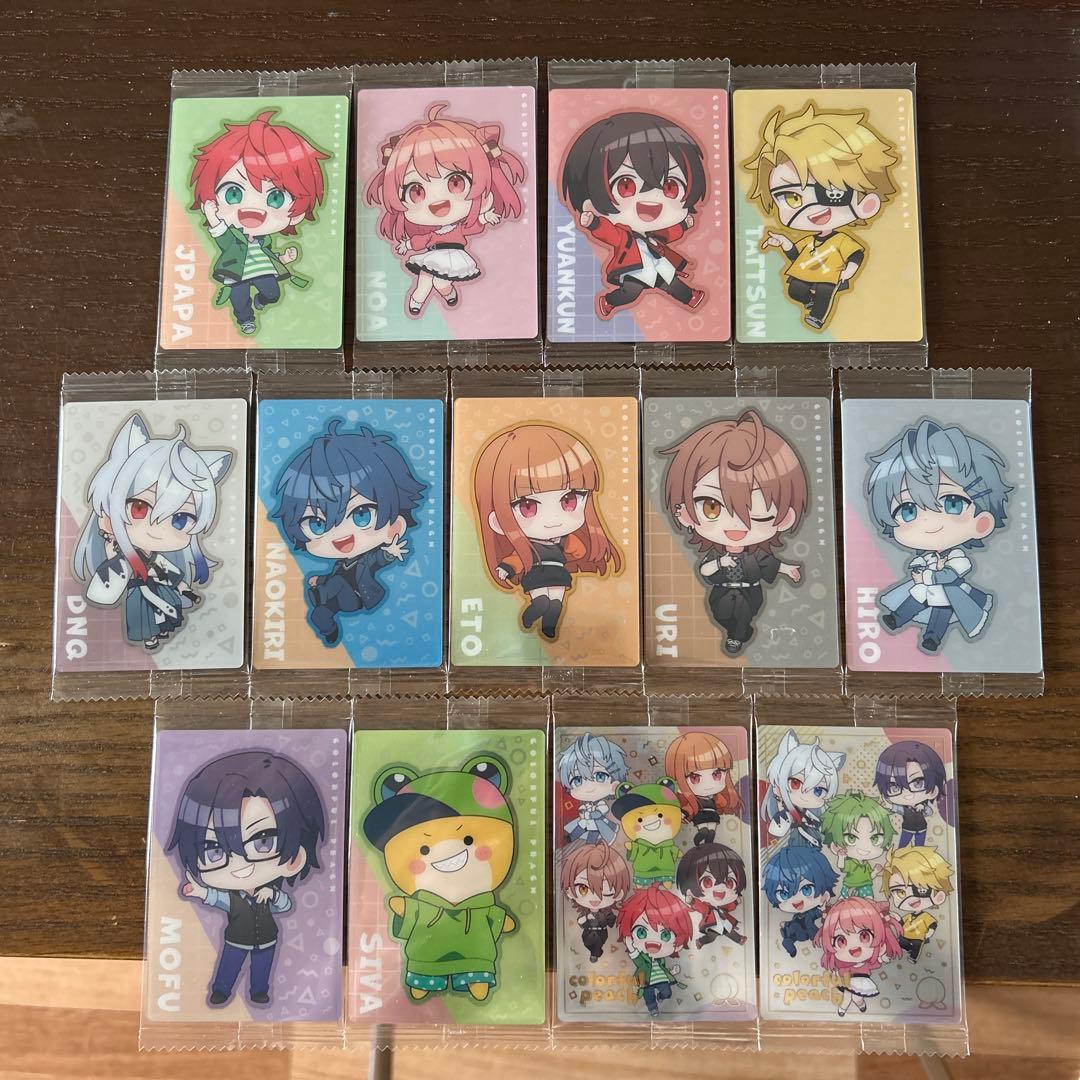 カラフルピーチ からぴち ウエハース カード デフォルメ コンプリート