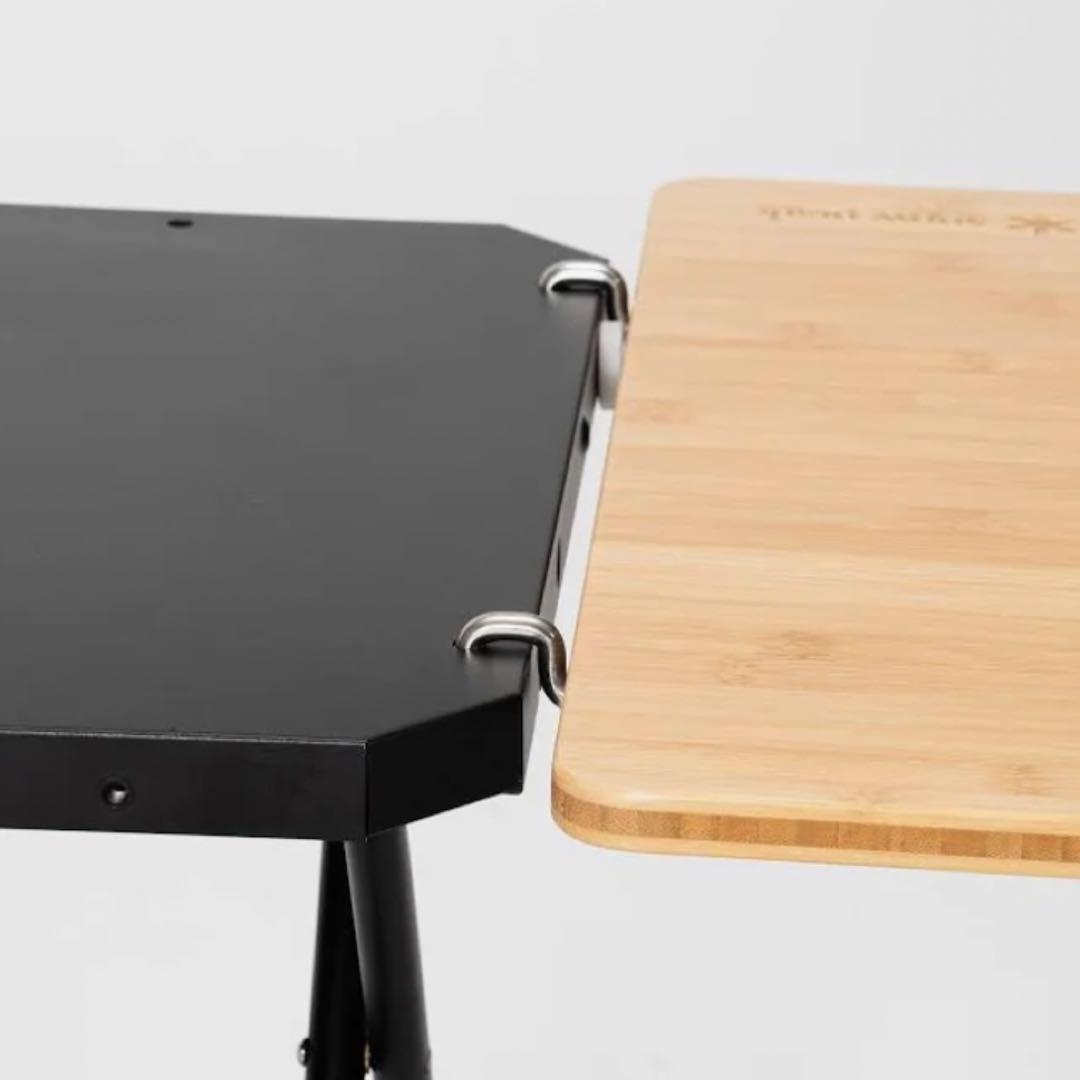 新品 スノーピーク コネクションテーブル 耐熱ブラック ジカロ連結 IGT