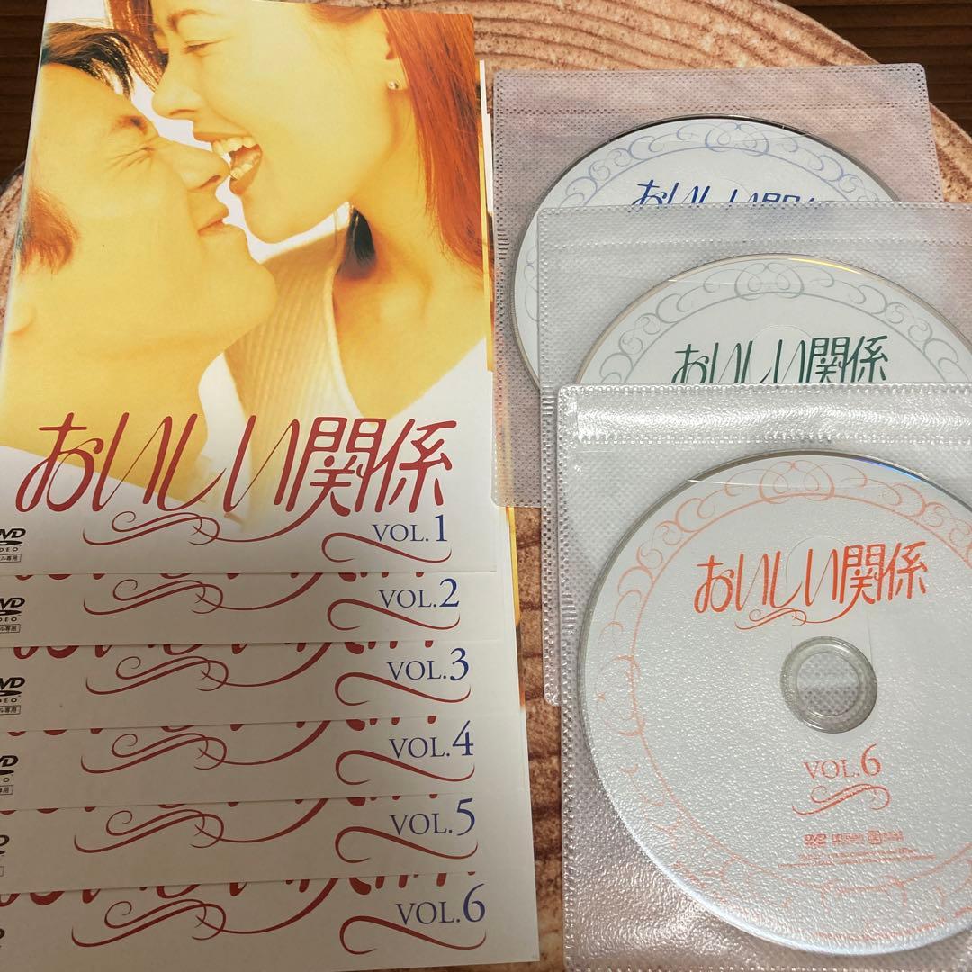 おいしい関係 DVD 全6巻 中山美穂主演 レンタル版 - メルカリ