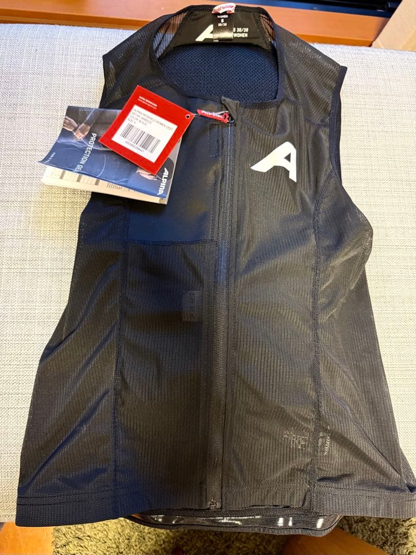 ★ALPINAスキースノーボードプロテクター レディース 背面 ベストタイプ ★ WED'ZE(ウェッゼ) スキー・スノーボード・マウンテンバイク バック