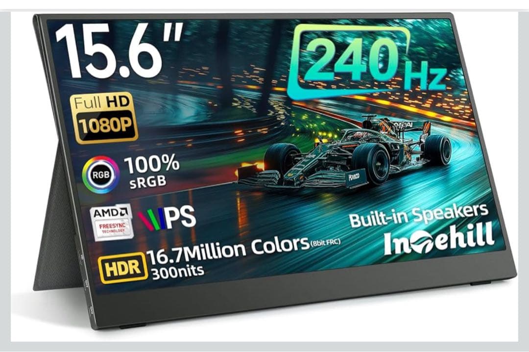 10%Off中‼️ゲーミングに最適‼️15.6インチ モバイルモニター フルHD Amazon.co.jp: TALLPOWER モバイルモニター 15.6インチ ディスプレイ