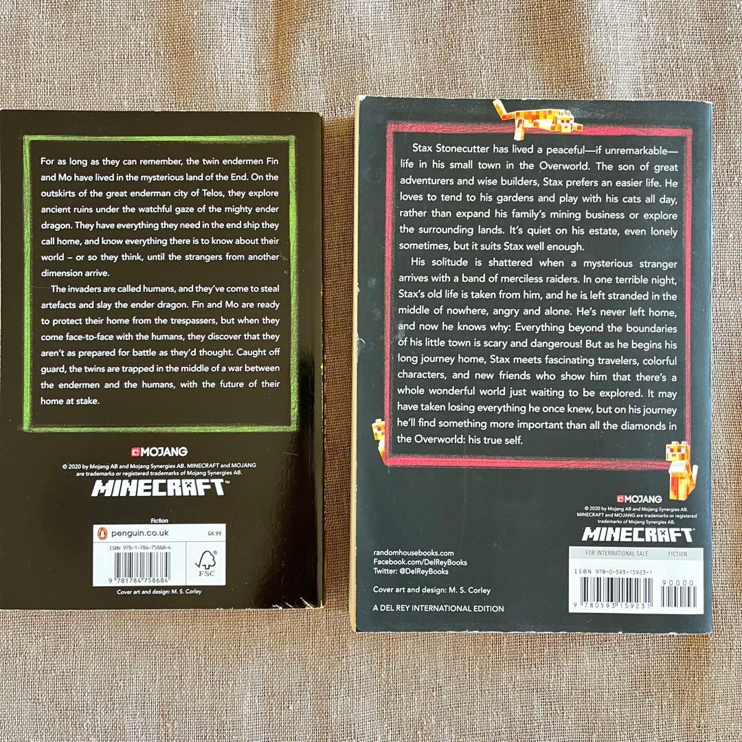 セール【英語版】Minecraft マインクラフト 洋書 ペーパーブック 10冊