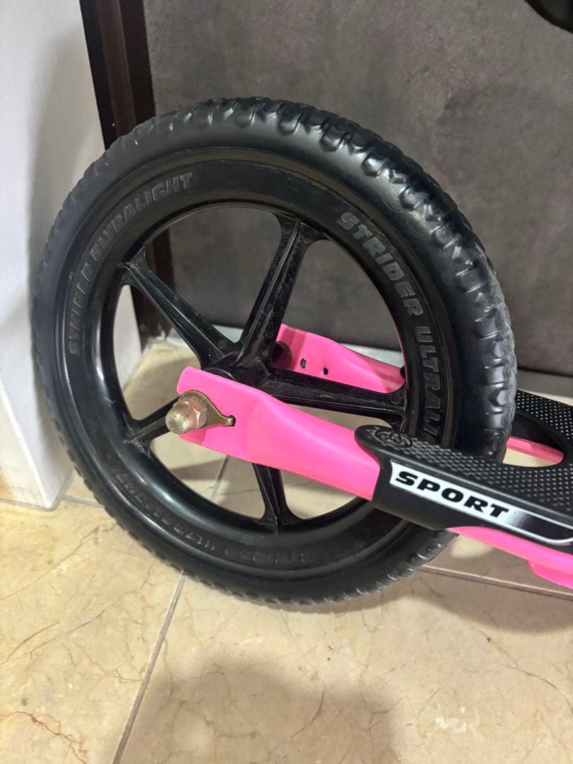 STRIDER バランスバイク ピンク 12インチ SPORT スポーツ - メルカリ