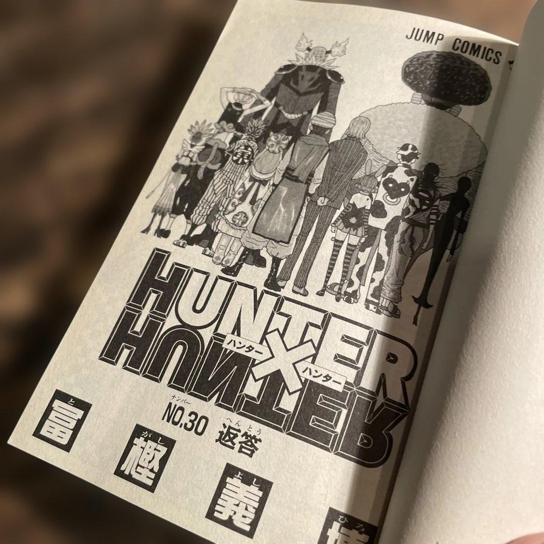 初版・ジャンパラ付き】HUNTER×HUNTER ハンターハンター」30巻 - メルカリ
