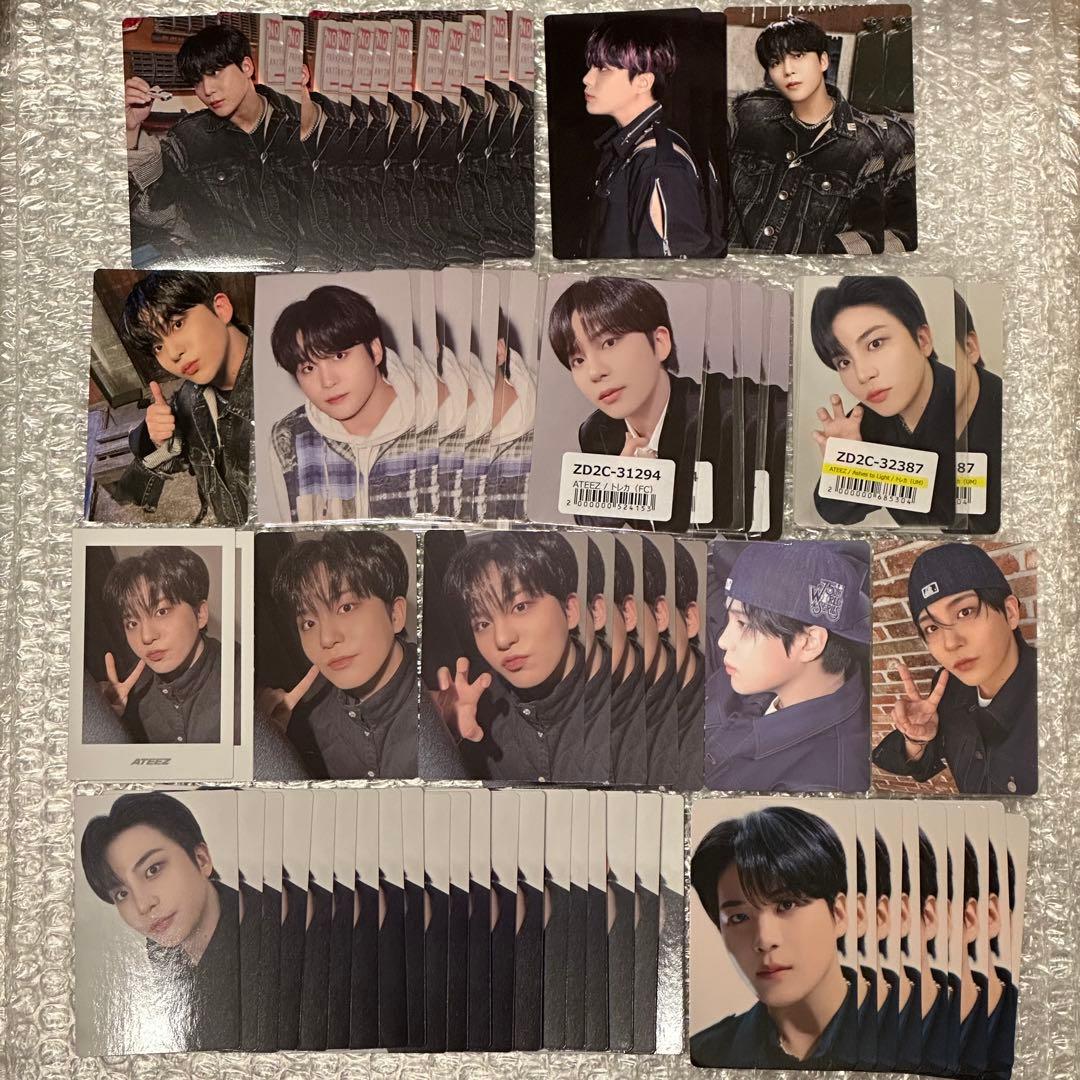ATEEZ ジョンホ アルバム トレカ 68枚 セット - メルカリ