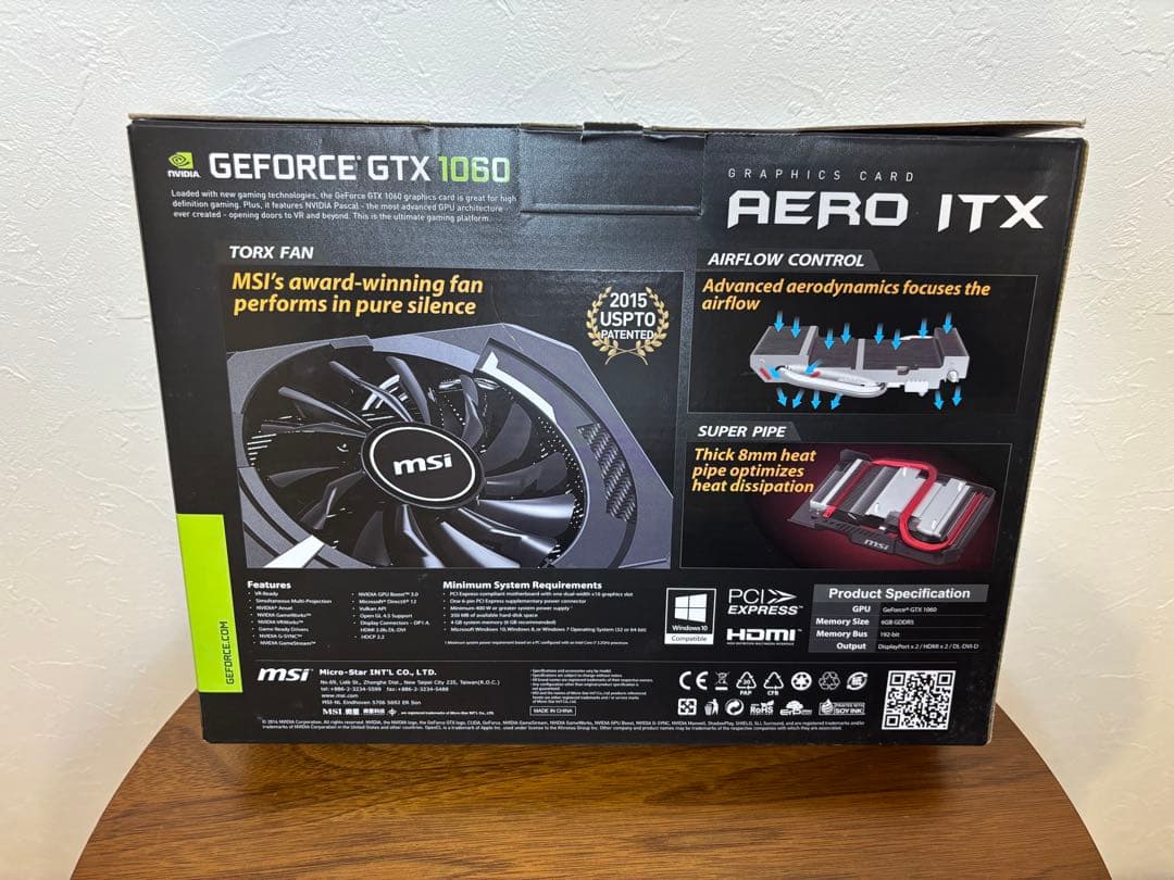 MSI GeForce GTX 1060 6GB - メルカリ