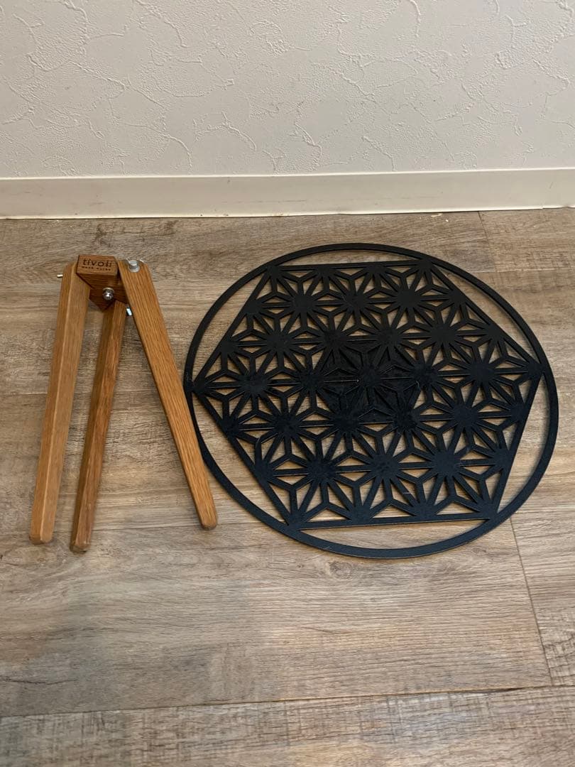 コラボ 山のU アサオブライフ tivoli wood works ウッド三脚