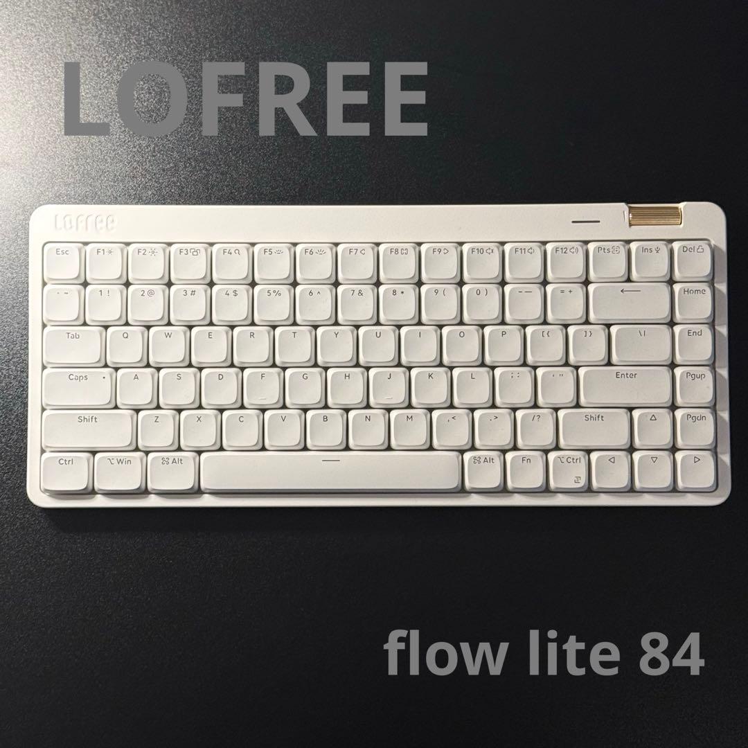 LOFREE flow lite 84 ホワイト US配列 - メルカリ