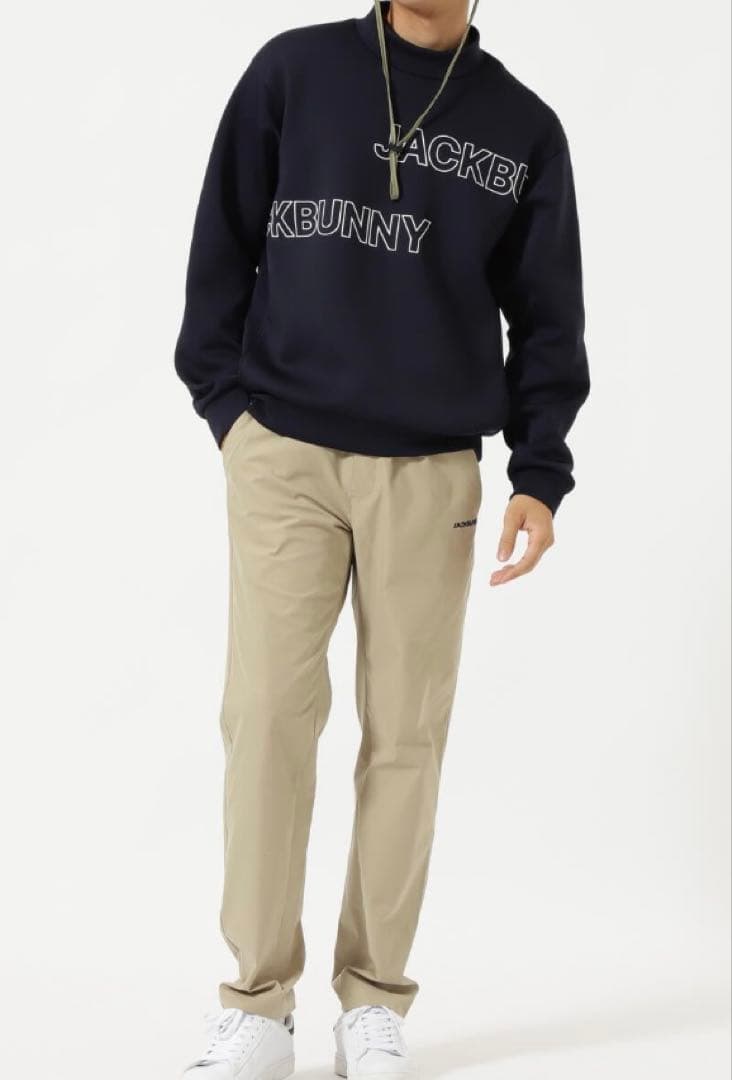 新品 パーリーゲイツ ジャックバニー ポリエステルツイルパンツ(7)3L