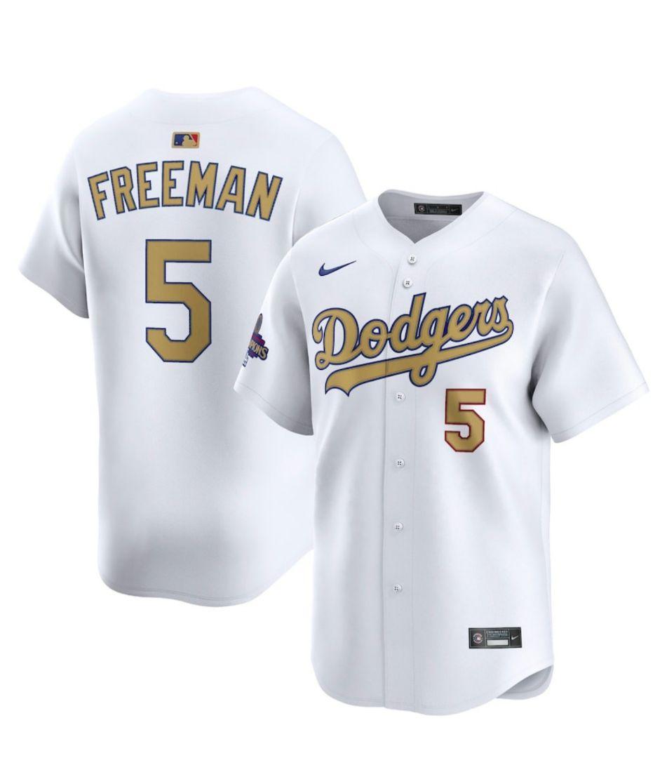 2点セット！】ドジャース ゴールドユニフォーム 大谷翔平＆フリーマン