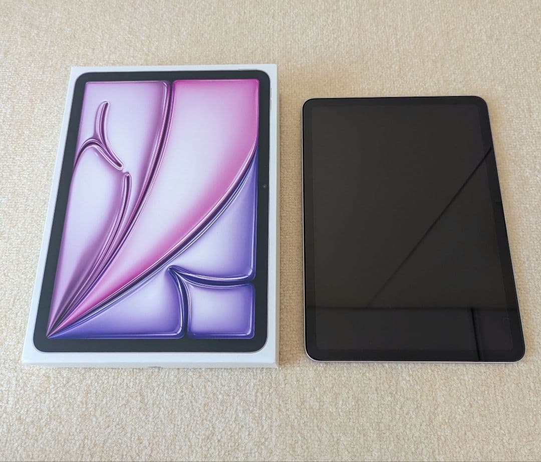 iPad Air 11インチ（第7世代）M3チップ 128GB パープル - メルカリ