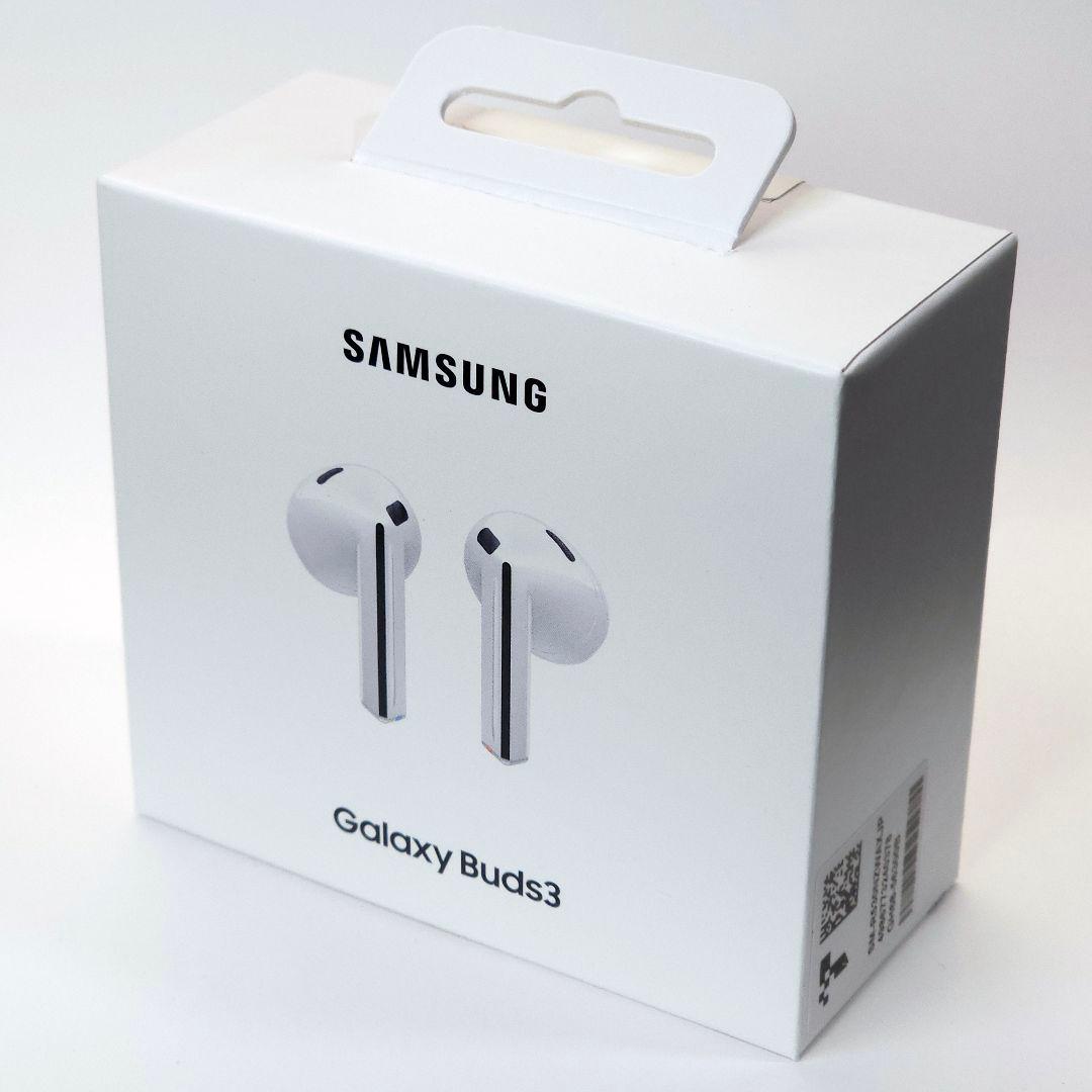 【新品未開封】Galaxy Buds3 ホワイト サムスン ワイヤレスイヤホン SAMSUNG（サムスン） Galaxy Buds3 ホワイト ノイズキャンセリング対応