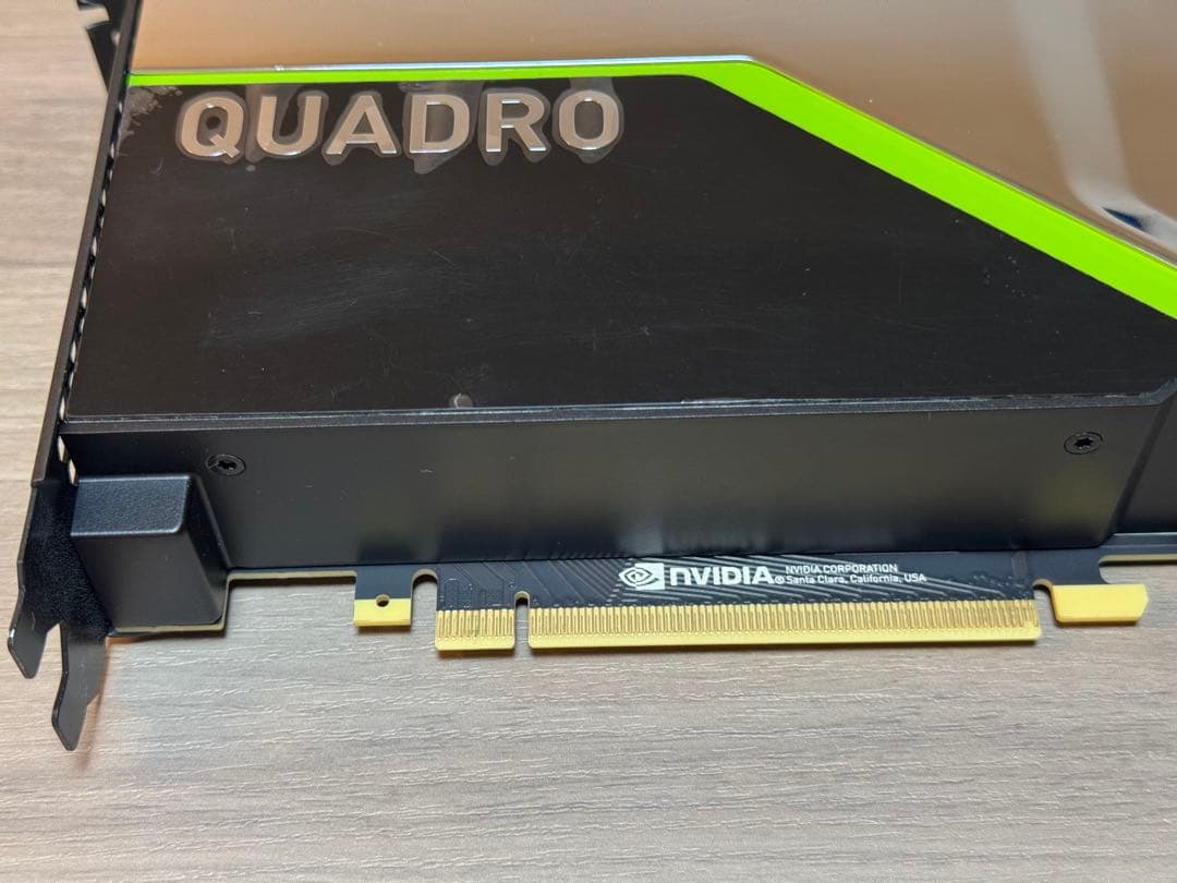 NVIDIA Quadro RTX8000 48GB 中古グラフィックボード - メルカリ