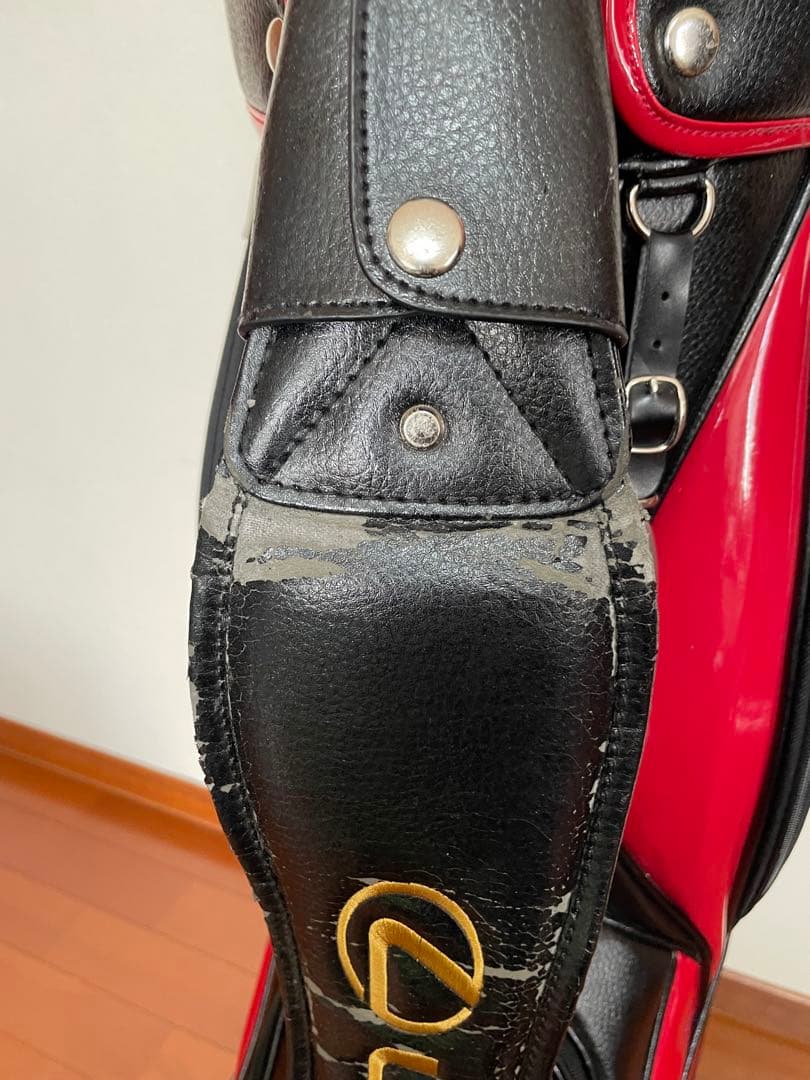 Lexus キャディバッグ 黒 赤 - メルカリ