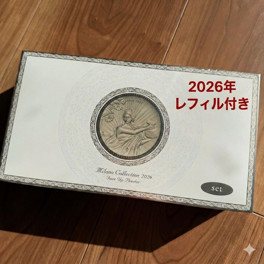 ミラコレ2026 フェイスパウダー本体セット(レフィル付き)24g - メルカリ