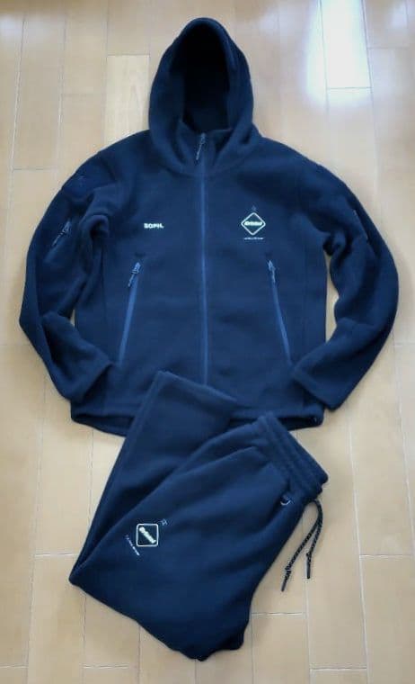 FCRB ポーラテック フリース ジャケット パンツ セットアップ NAVY S