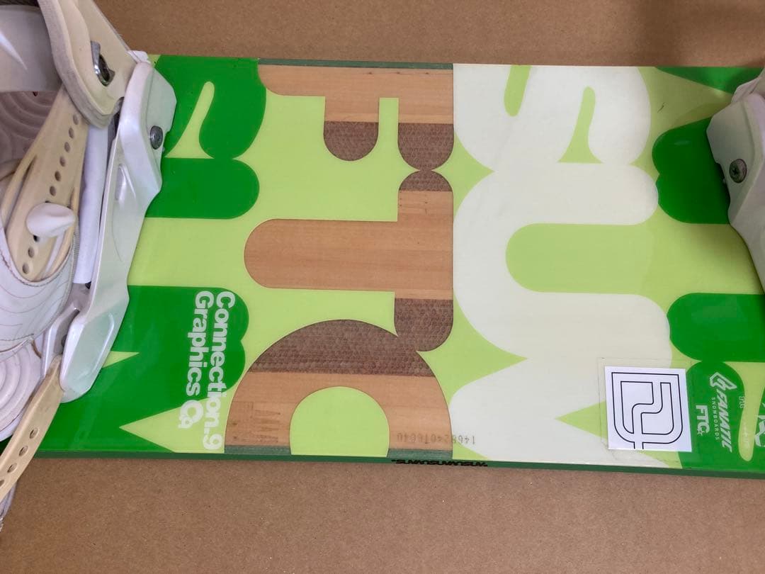 FANATIC スノーボード146cm サロモンビンディングM 24cmブーツ - メルカリ