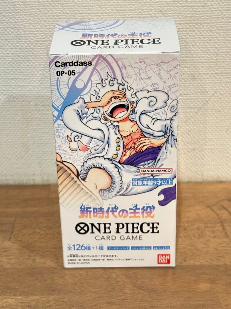 ONE PIECE ワンピース OP-05 新時代の主役 BOX テープ付き - メルカリ