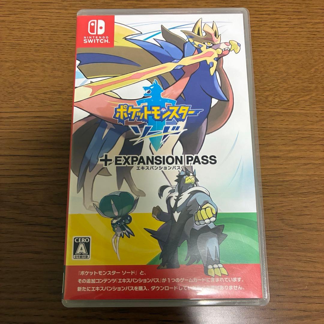 ポケットモンスター ソード+エキスパンションパス - メルカリ