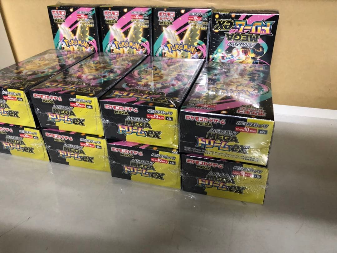シュリンク付きポケモンカードMEGA ハイクラスパック ドリーム ex12BOX