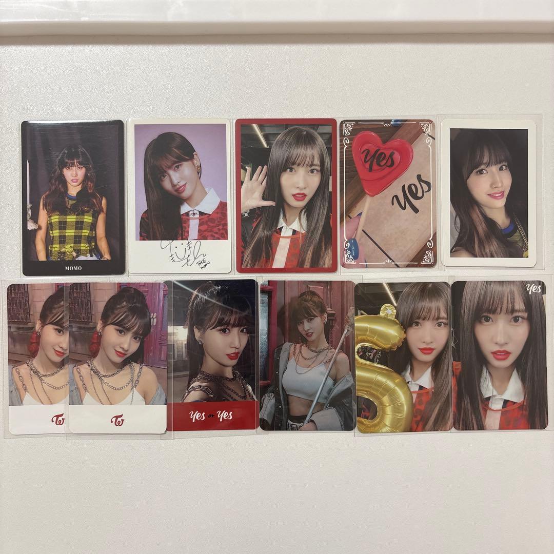 TWICE モモ yes or yes トレカセット - メルカリ