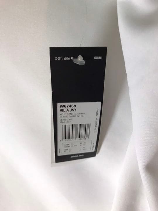 新品正規品adidas ヴォルフスブルク「13」長谷部誠 半袖4XO