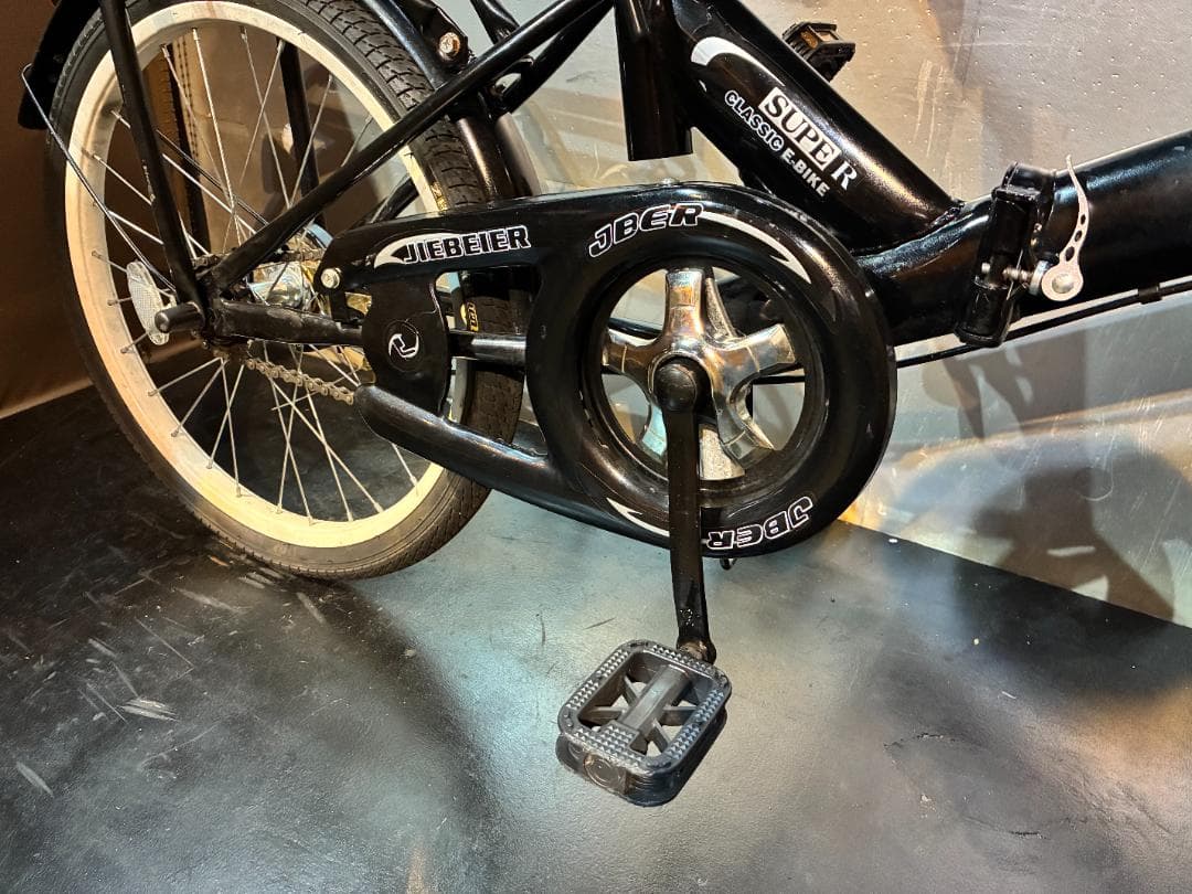 D20 中古折りたたみ自転車 JIEBEIER 20インチ ブラック - メルカリ