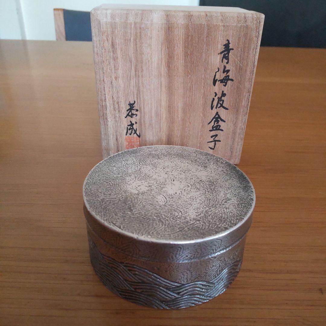 錫製菓子器 青海波盆子 渡邊恭成作 錫器 清課堂 茶入 2026年最新】清課堂の人気アイテム - メルカリ