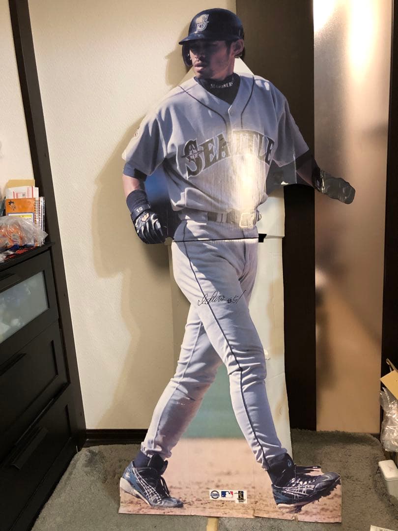 野球殿堂 ICHIRO イチロー 直筆サイン入り 等身大パネル MLB メジャー majorsportsstore_51-ball-11