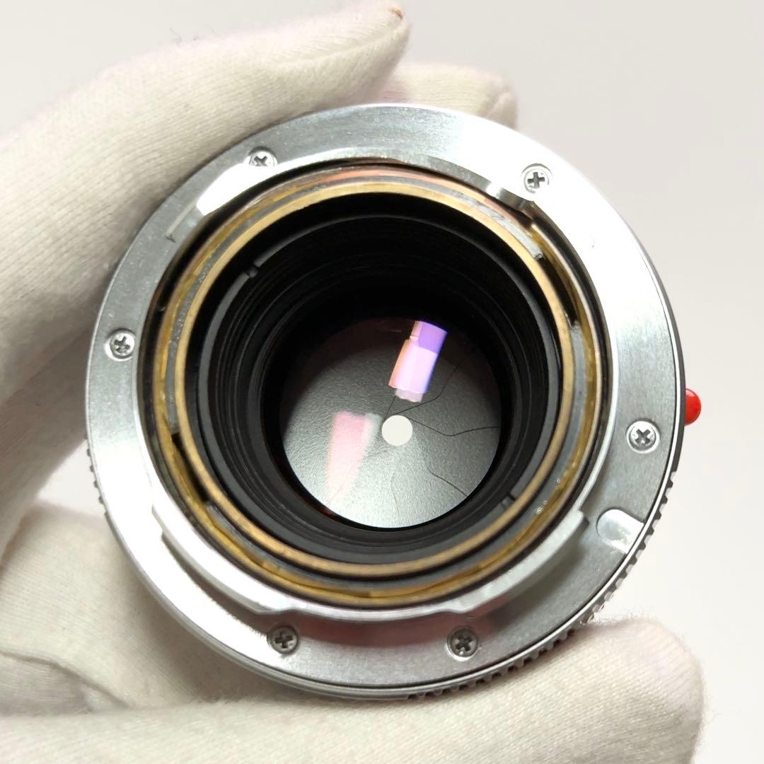 【美品】ライカ｜ズミクロン50mm F2（4th）フード組込《シルバークローム》