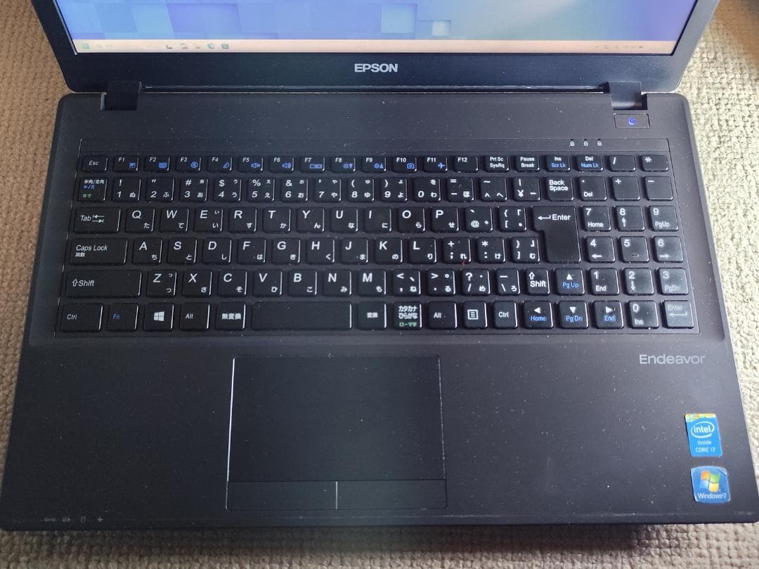 EPSON NJ5900E Ci7 SSDHDDBD搭載 FHDWebカメラ付き - メルカリ