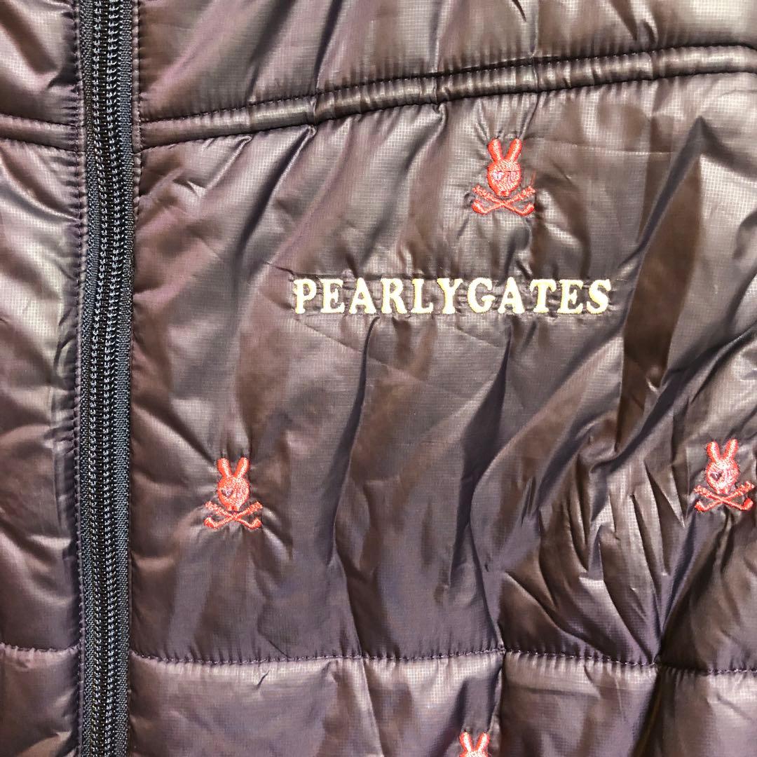 美品 PEARLY GATES 刺繍入りベスト ダークパープル メンズXL - メルカリ