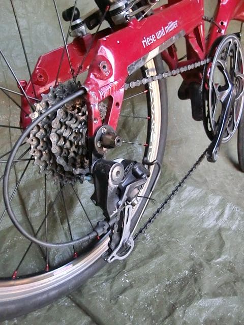 165：RM BD-1 折りたたみ自転車 ジャンク 引取限定：埼玉県所沢市