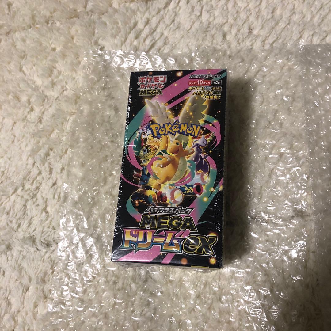 【新品未開封・シュリンク付】MEGAドリーム ex 1BOX 新品未開封 シュリンク付き MEGAドリームex 1box ポケモンカード