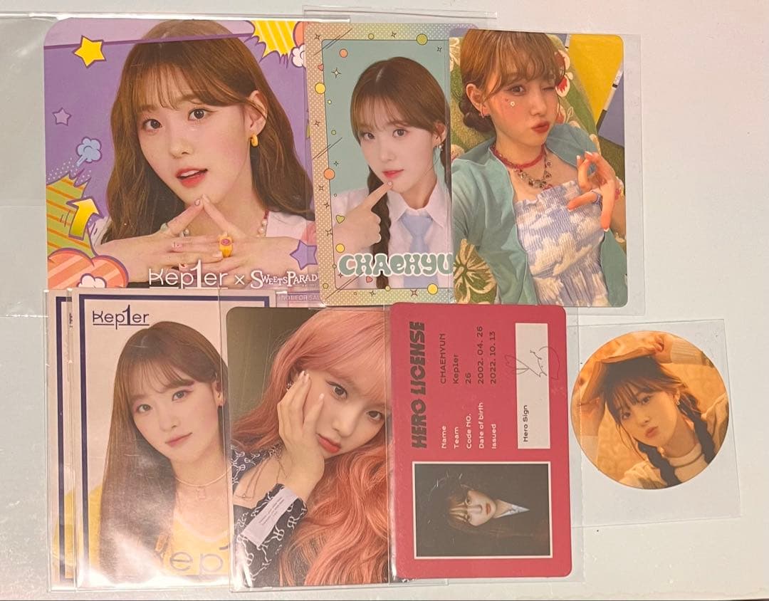 Kep1er チェヒョン トレカ等8点まとめ売り - メルカリ