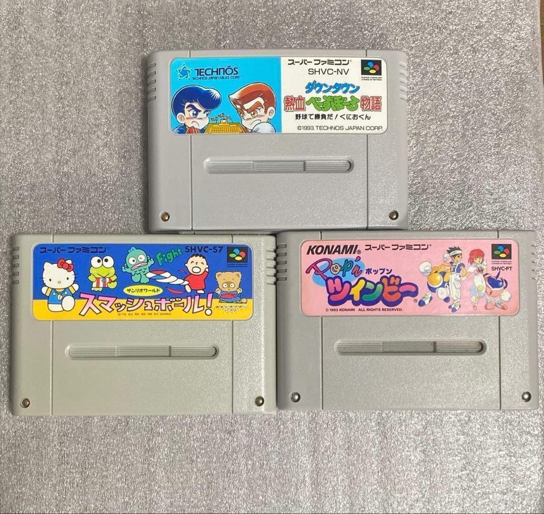 ♪任天堂／スーパーファミコンカセット 3本セット！ - メルカリ