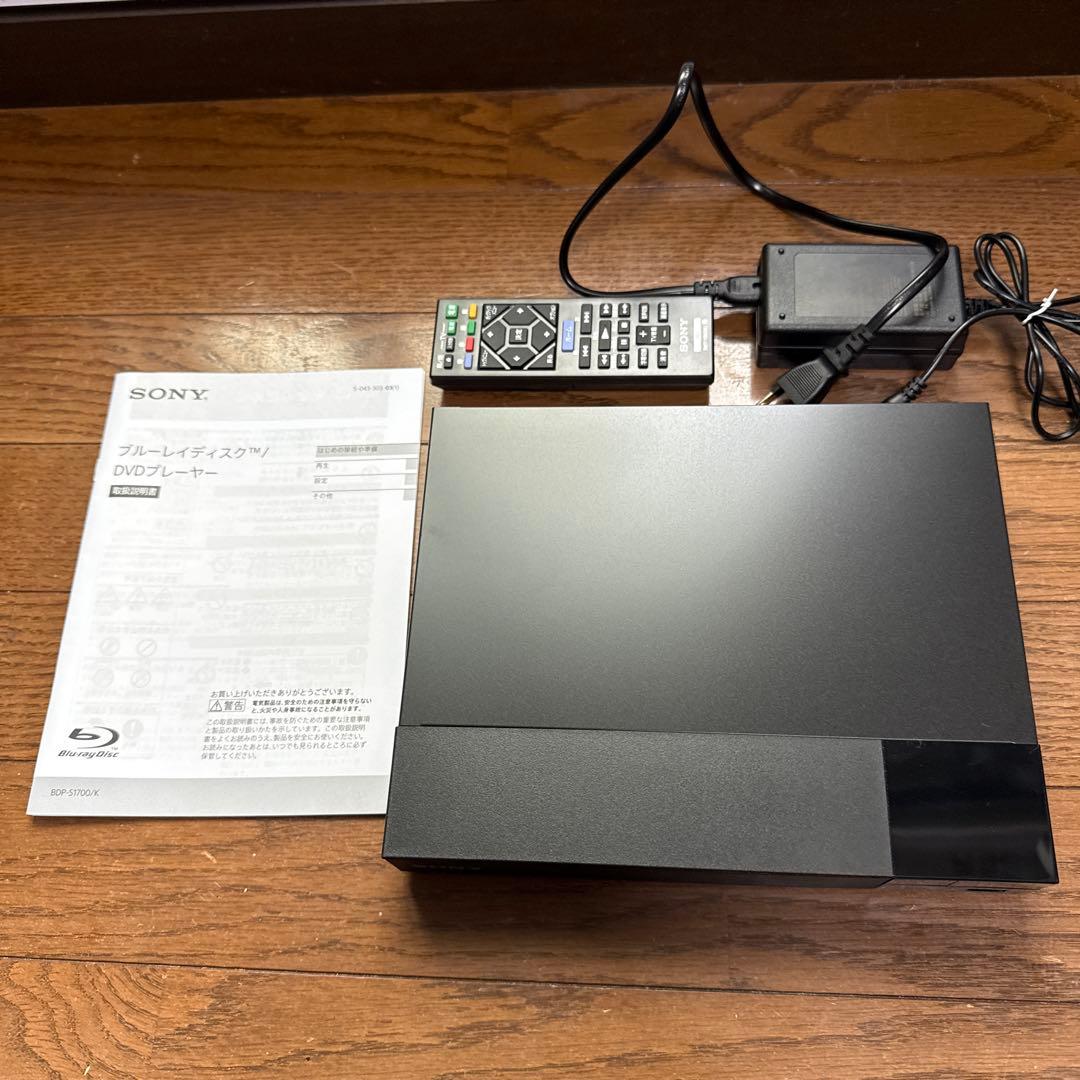 SONY ブルーレイプレーヤーBDP-S1700/K - メルカリ