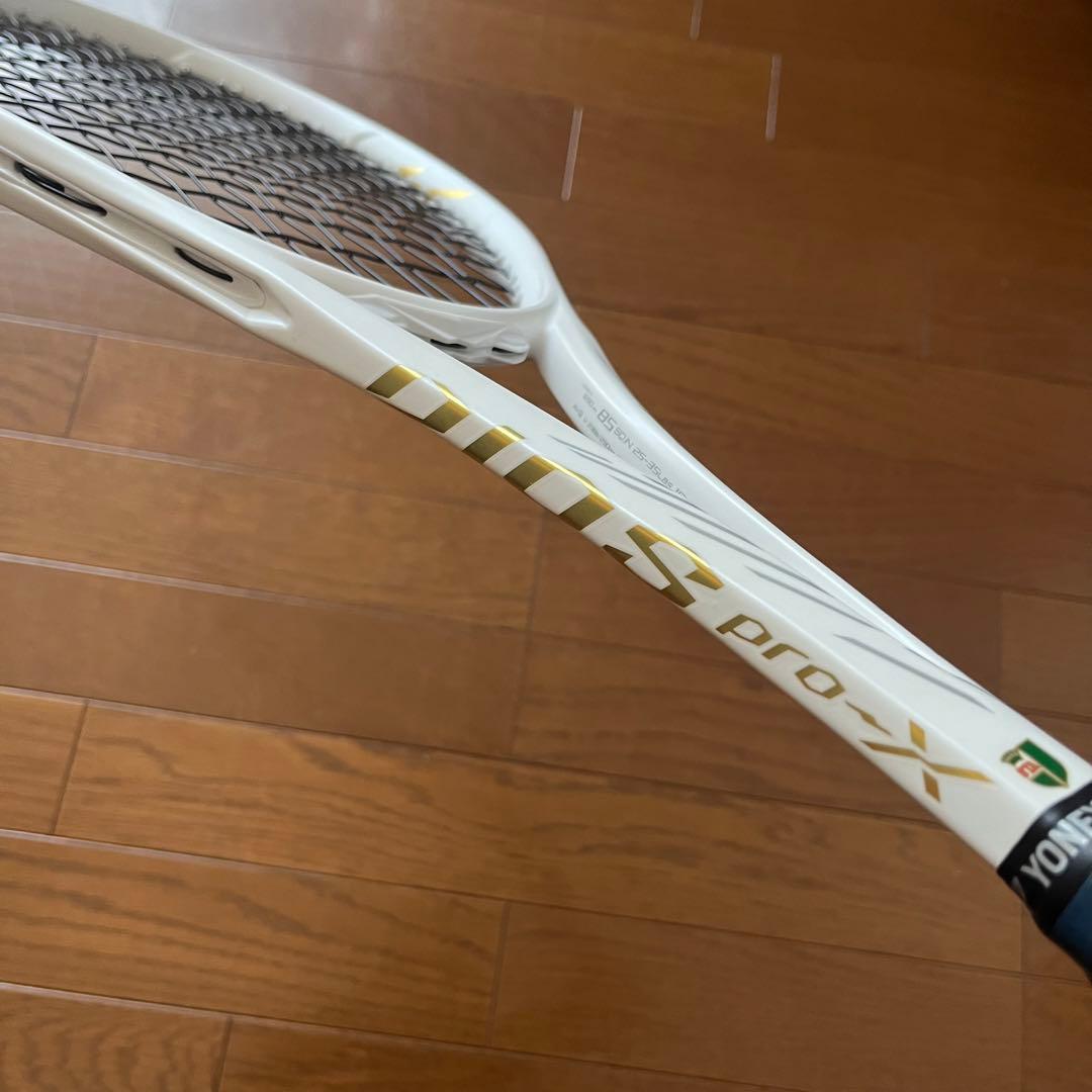 ミズノ ソフトテニスラケット DIOS pro-X 限定カラー（ホワイト